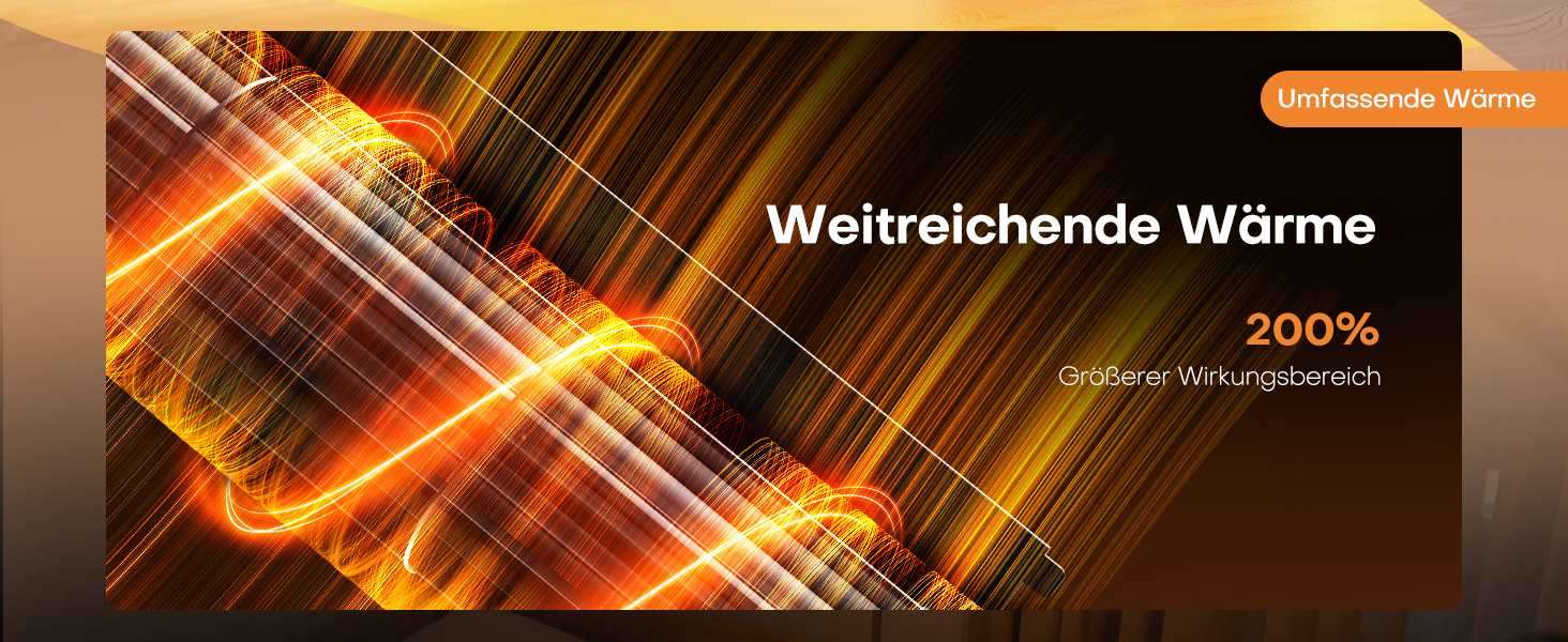 Електричний обігрівач QEXREED 2000W з PTC, 4 режими, ECO, осциляція 90°, таймер 24г, пульт, тихий, захист від перегріву та перекидання