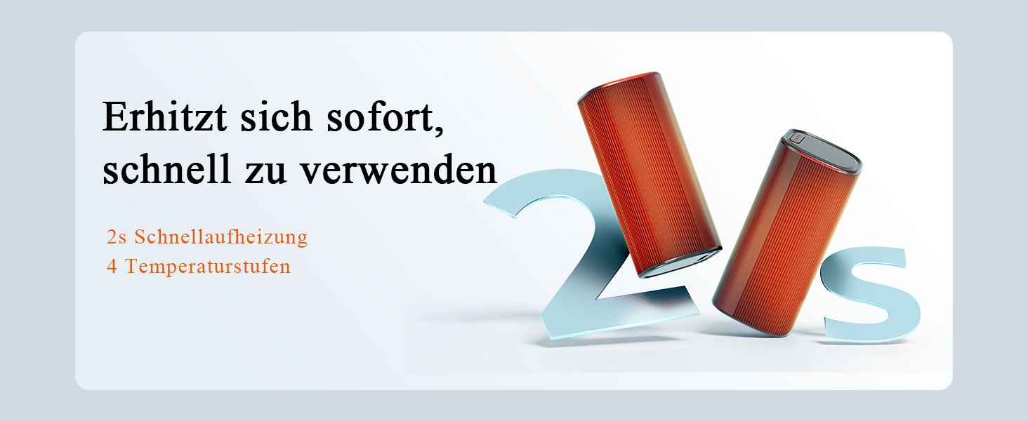Електричні грілки для рук KINREECELL 10000mAh, 2 шт., з магнітним з'єднанням, зарядний кейс, 4 режими нагріву, до 55°C, тривалий час роботи, портативні