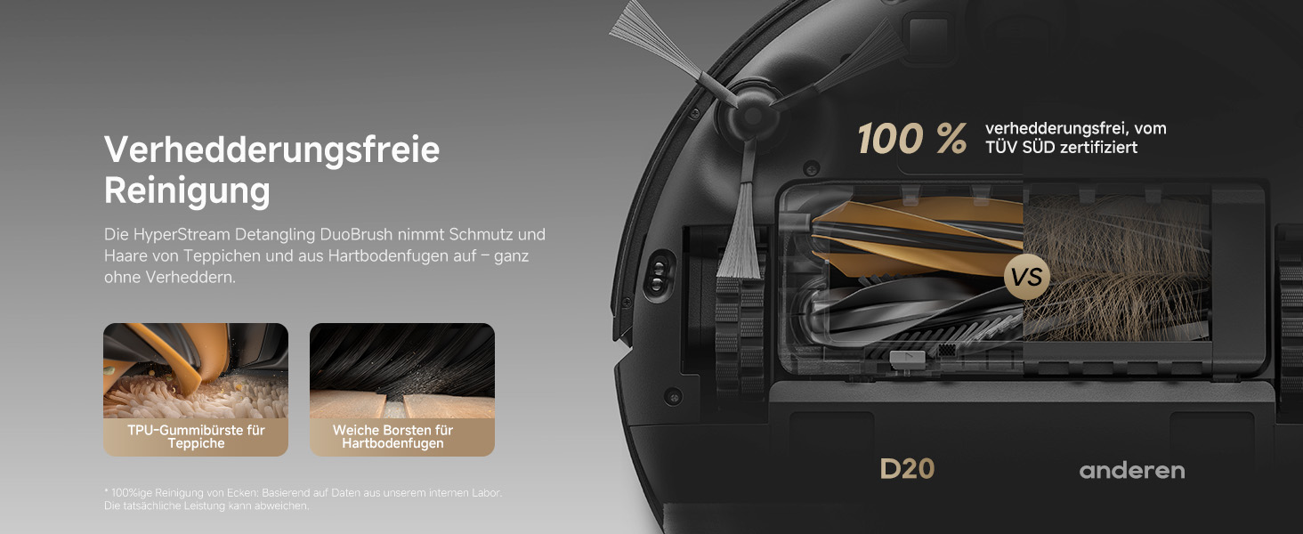 Робот-пилосос з функцією вологого прибирання Dreame L10s Pro Gen3, потужність 13000 Па, система DuoScrub, підйом мопів 7 мм, акумулятор 5200 мАг, чорний