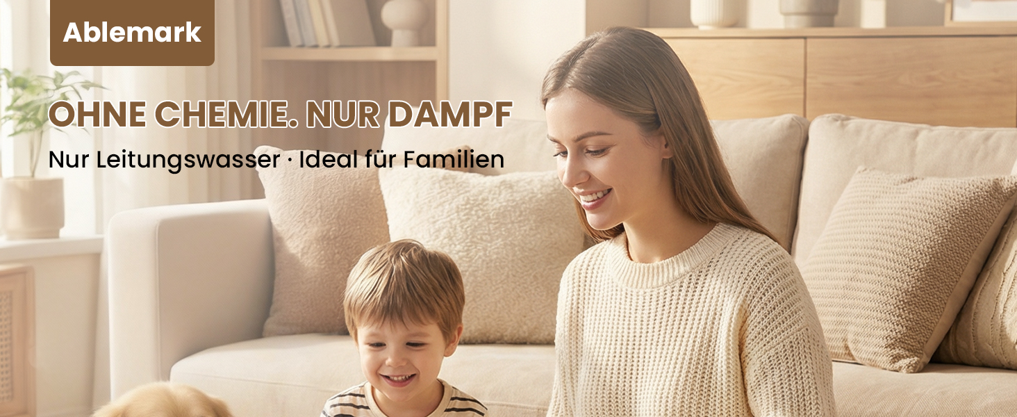 Портативний відпарювач 550 мл, 1500 Вт, з аксесуарами, для кухні, ванної, вікон, авто та оббивки (фіолетовий)