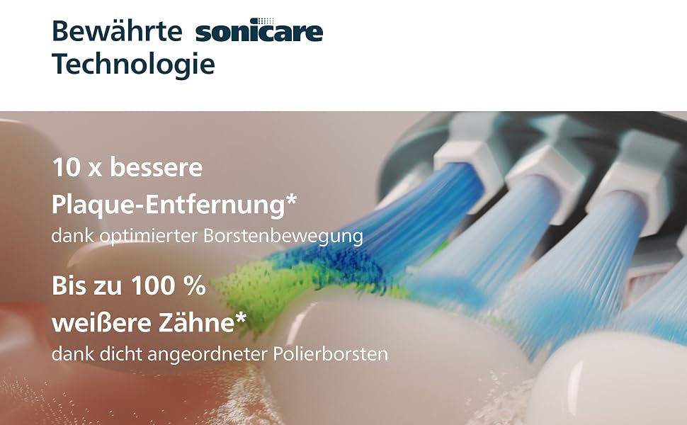 Смінні зубні щітки Philips Sonicare C3 Premium Plaque Defense, оригінальні насадки для видалення нальоту, чорні, 6 шт, HX9046/88