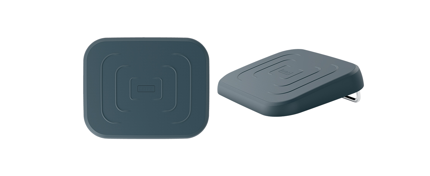 Підніжка для столу Leitz, регульована, для офісу та дому, знімає біль у спині та плечах, тканинний чохол, сертифікат IGR, серія Ergo Cosy, сіра, 53710089