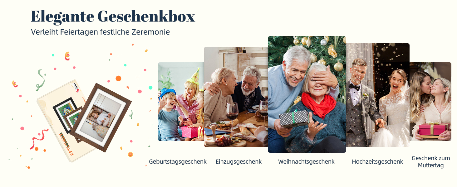 Цифровий фоторамка Frameo 10.1 дюйма з Wi-Fi, горіхове дерево, 32GB, IPS Touchscreen, Wi-Fi, фото/відео через додаток Frameo, подарунок для чоловіків та жінок