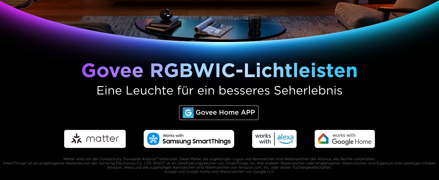 Світлодіодні LED-панелі Govee RGBWIC: інтелектуальна підсвітка для телевізора та ПК
