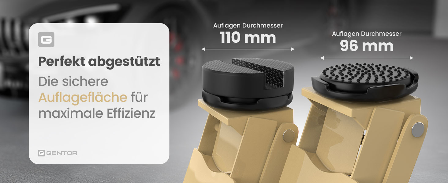 Гідравлічний домкрат 3T низькопрофільний 75-505мм з гумовими накладками для легкових авто та SUV – професійний, поворотний