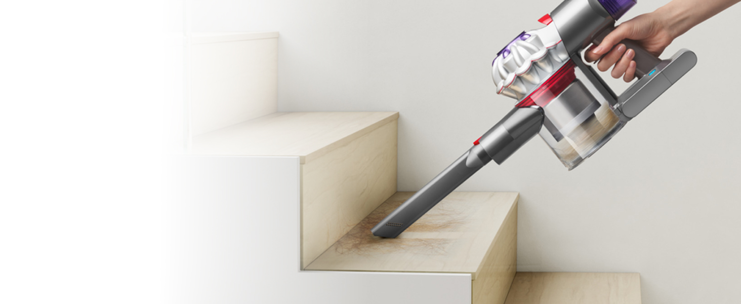 Ручний акумуляторний пилосос Dyson Car+Boat для автомобіля та човна, сріблястий, до 50 хв роботи