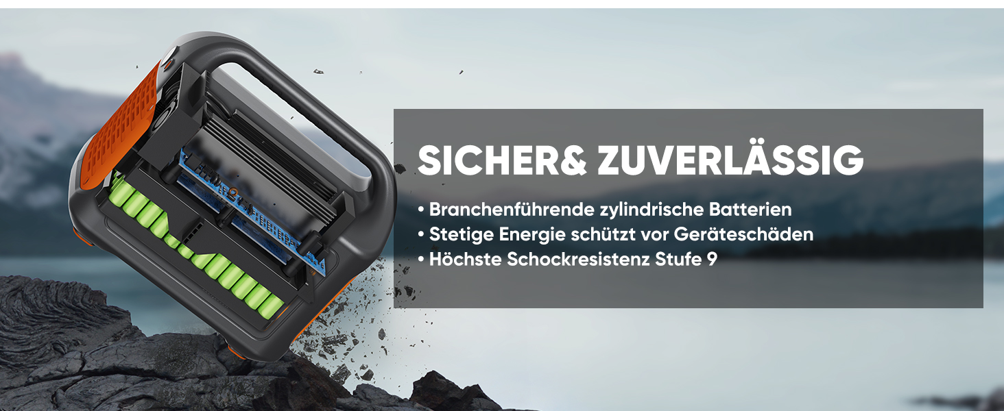 Jackery Explorer 1000: Портативна електростанція 1002Wh з вихідною потужністю 1000W (пікова 2000W), USB та QC, для кемпінгу та подорожей