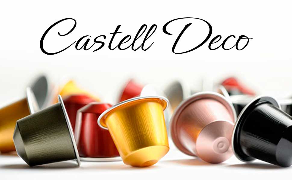 Організатор для капсул Nespresso, ящик, метал, 50 капсул, для зберігання капсул кави (білий) Blanco