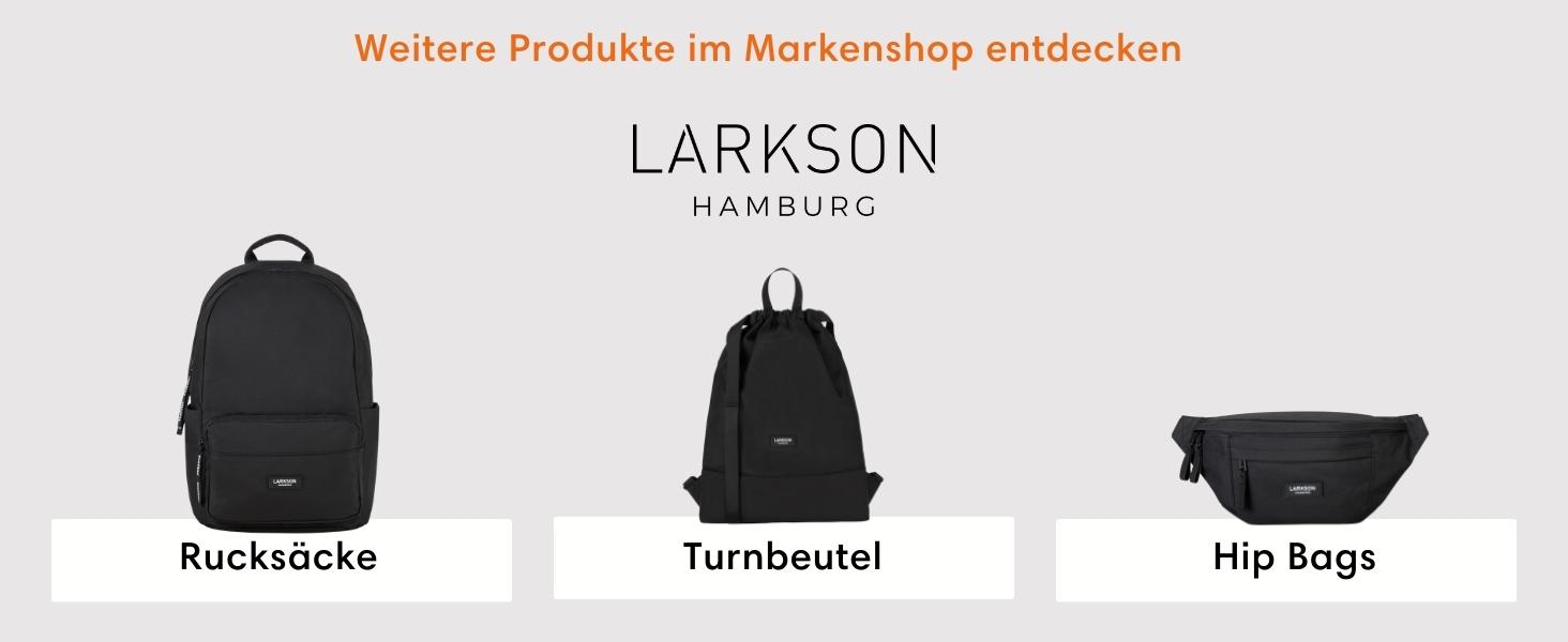 Рюкзак шкільний LARKSON для дівчаток та хлопчиків Підлітки - No 3 - Рюкзак жіночий та чоловічий для школи - 16 Відділення для ноутбука - виготовлено з переробленого ПЕТ - водовідштовхувальний (світло-блакитний)