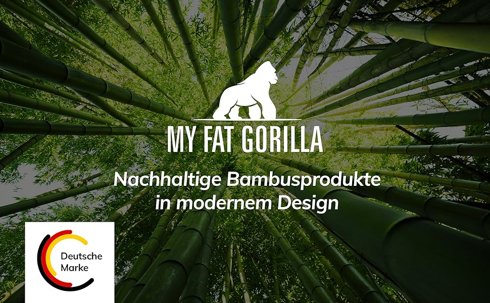 Підставка для ноутбука My Fat Gorilla: регульована, ергономічна, бамбук, 10-16 дюймів