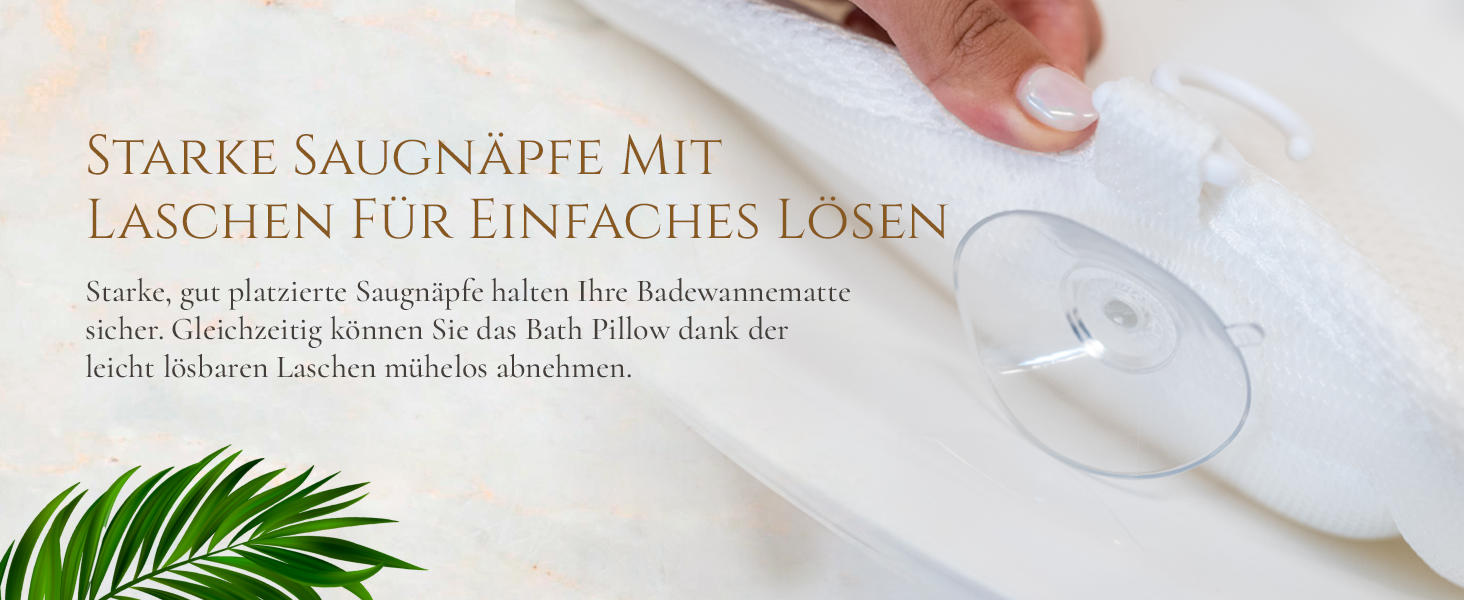 Подушка для ванни для всього тіла (125x43 см) - килимок для ванни з підголовником для підтримки шиї, спини та ніг - з мішком для прання та подорожей та гачком для швидкого сушіння - (Білий)