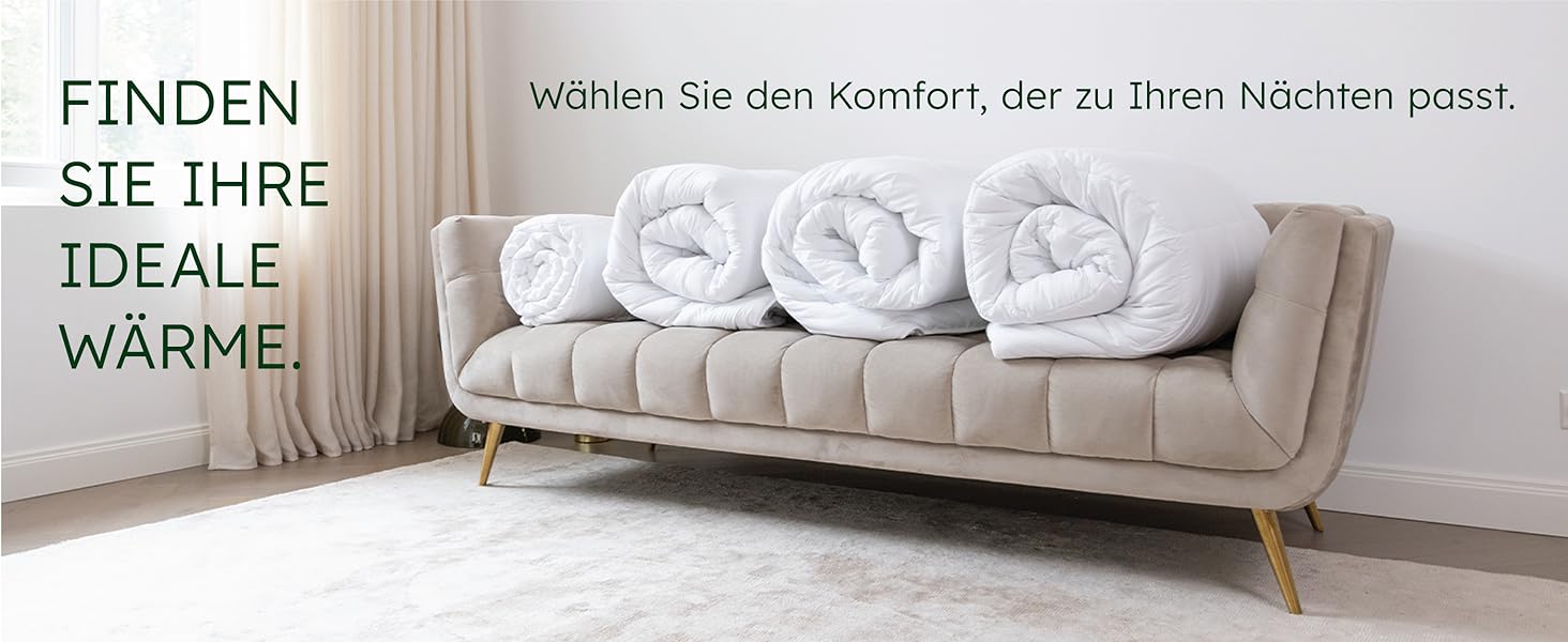 Ковдра всесезонна 135x200 – тепла ковдра з мікрофібри 300 GSM – ковдра для сну з сертифікацією Oeko-TEX – гіпоалергенна ковдра, виготовлена в ЄС – пральна – ковдра 135x200