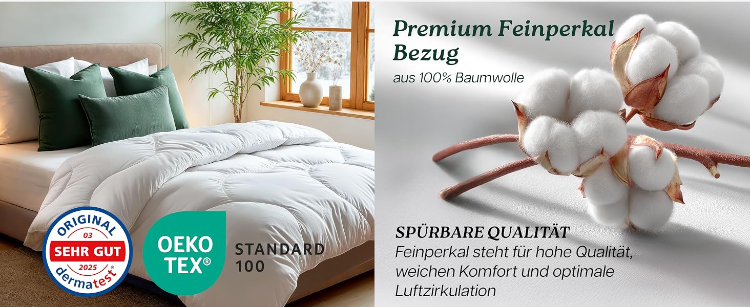 Літня ковдра Premium Duvet 135x200 см, гіпоалергенна всесезонна ковдра для сну