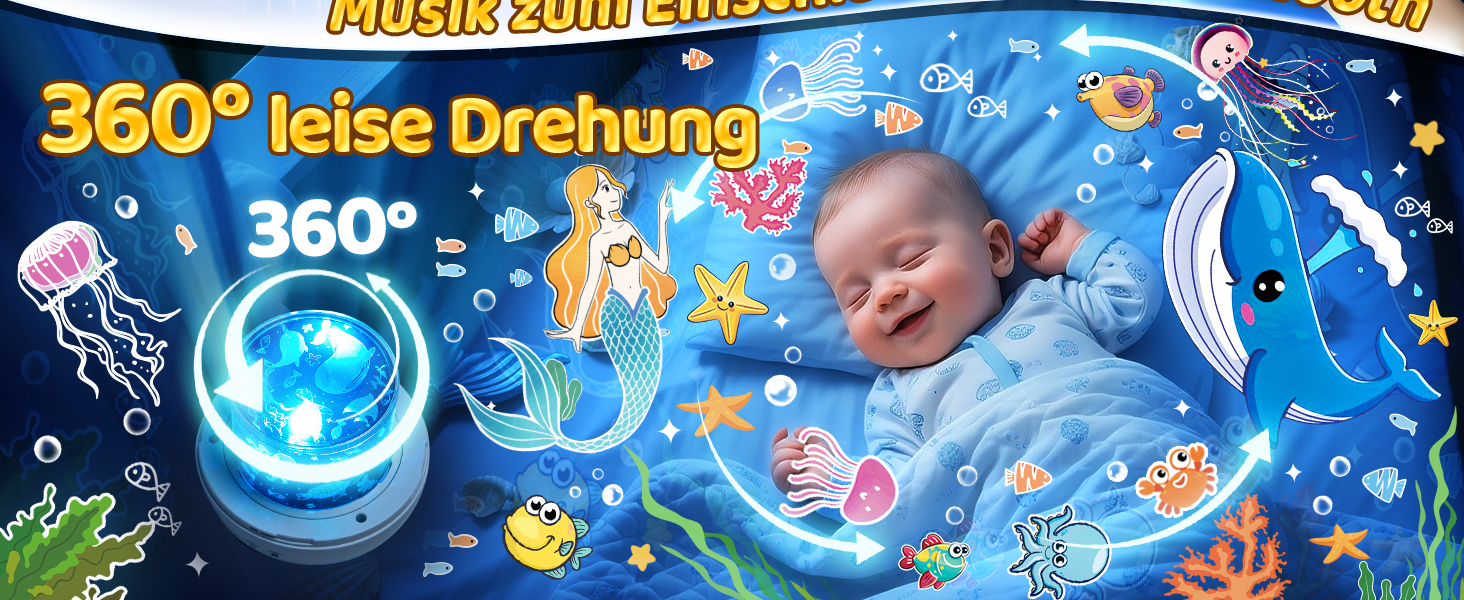 Нічник-проектор зоряного неба для дітей з 15 фільмами, Bluetooth, LED, нічник для дитячої кімнати, кролик