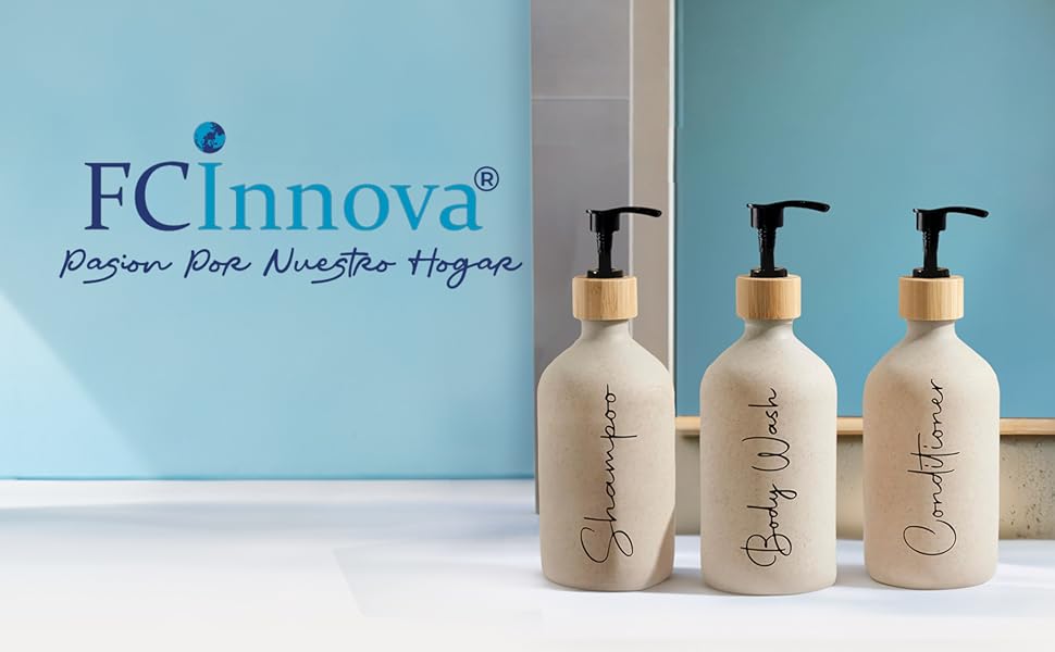 Набір дозаторів для мила в ванну кімнату, матовий чорний, 500 мл, 3 шт. для гелю та шампуню, з воронкою, елегантний та практичний