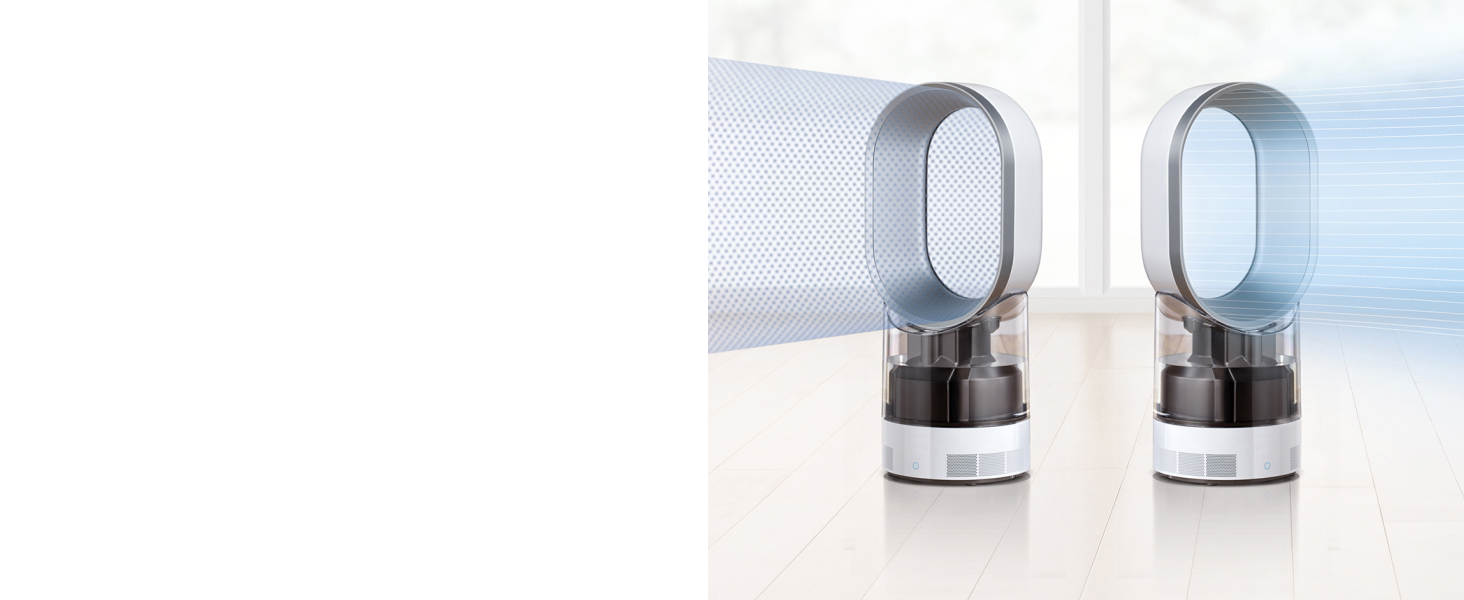 Вентилятор без лопатей Dyson Cool AM07: Потужний, тихий, з пультом та обертанням 70°