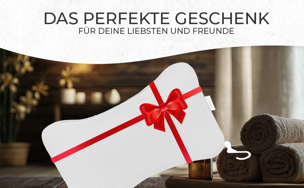 Подушка для ванни з сіткою для прання - Максимальний комфорт та розслаблення з новітньою технологією Air Mesh - Подушка для ванни з 4 міцними присосками - Підтримка шиї/голови (Білий)