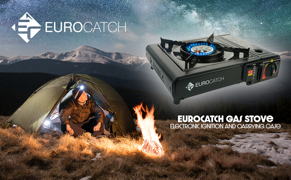 Газовий набір для кемпінгу Outdoor з 8 балончиками газу - портативний газовий пальник для відпочинку на природі