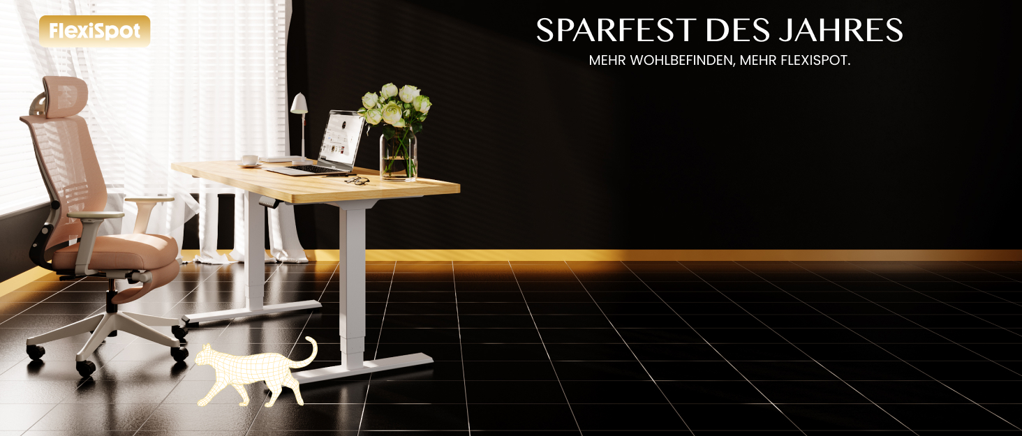 Стол для роботи FlexiSpot: електричний, регулювання висоти, 120x60 см, пам'ять налаштувань, для дому та офісу