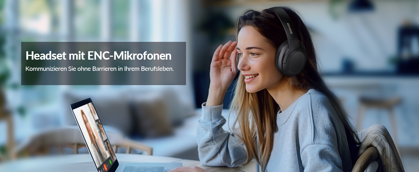 Бездротові Hi-Fi навушники ZORIYOR Z1 PRO ANC, Bluetooth 5.3, акумулятор 70 год, ENC, IPX4, Чорний