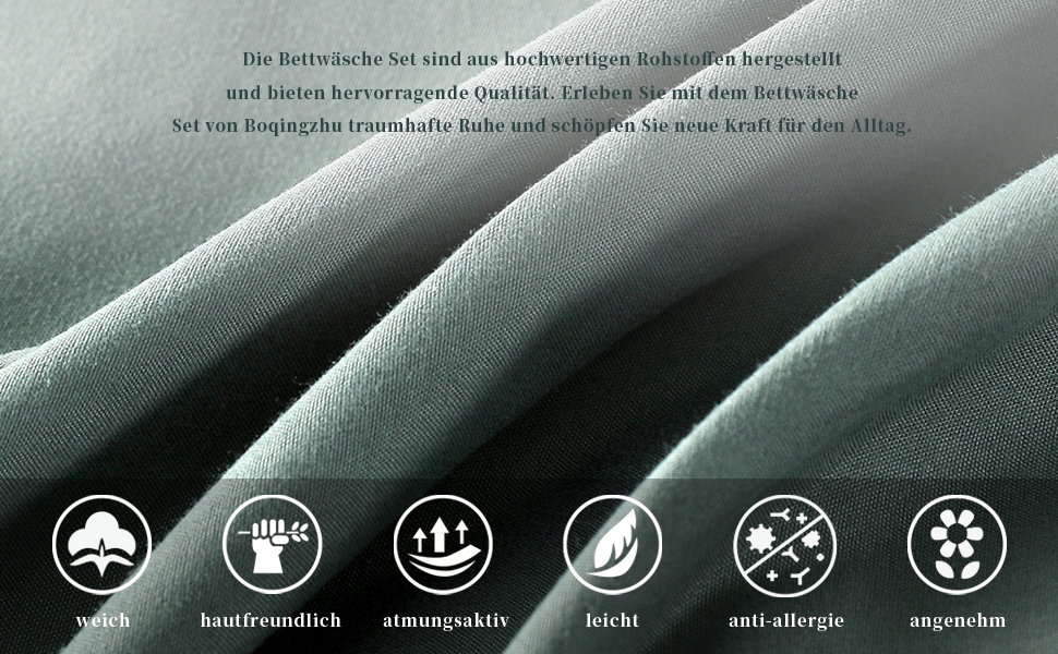 Набір постільної білизни 200x220 см, зелено-бежевий, універсальний, мікрофібра, з замком, 2 наволочки 80x80 см