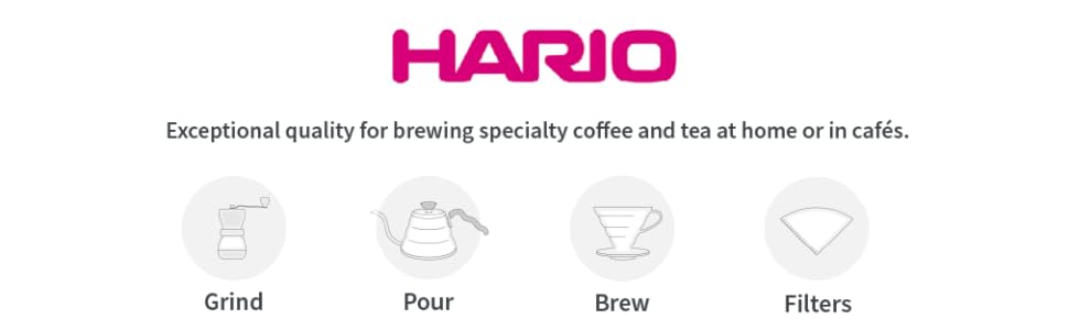 Кухонні ваги Hario VSTN-2000B, Black & VDD-02B VD 700 мл V60 Крапельний графин Pourover Кавоварка Сервер на 2-3 чашки, прозорий чорний комплект із кавоваркою