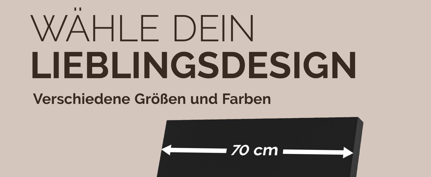 Полиця настінна Casaria Holz Schwarz 90 см для кухні, вітальні, коридору - чорна матова, витримує до 15 кг