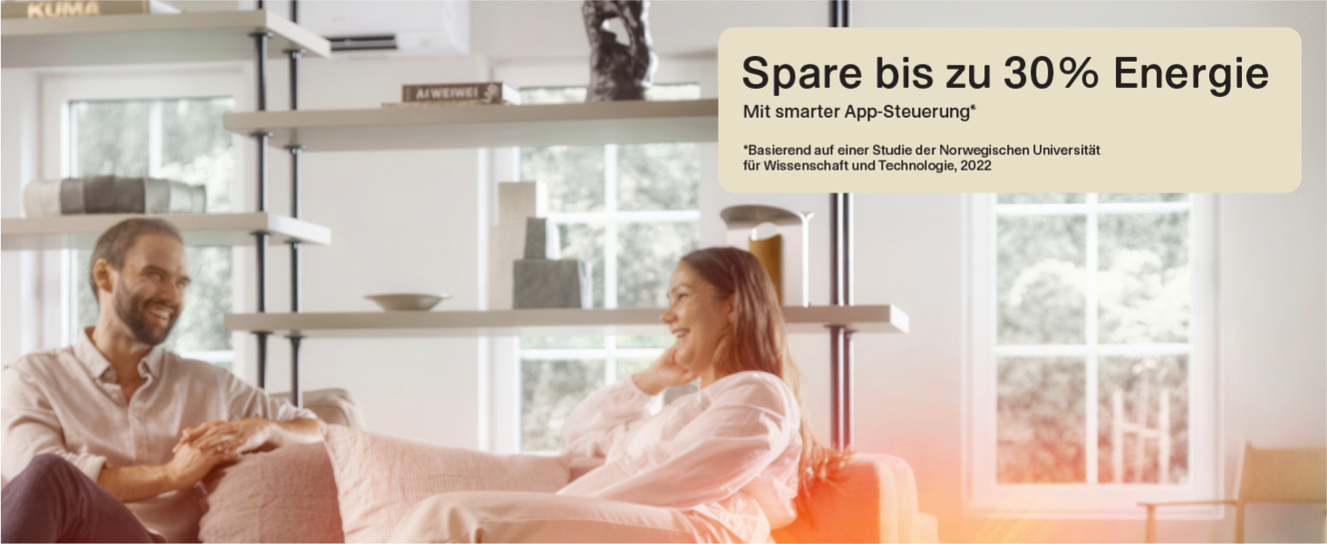 Електричний конвекторний обігрівач Mill 1200W, 14-18 м², WiFi, енергозберігаючий, білий