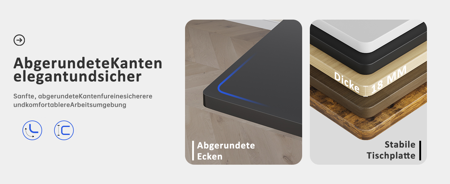 Регульований стіл Homall 200x80 см з USB-портом, електричний, з органайзером для кабелів, пам'ять позицій, для комп'ютера, чорний