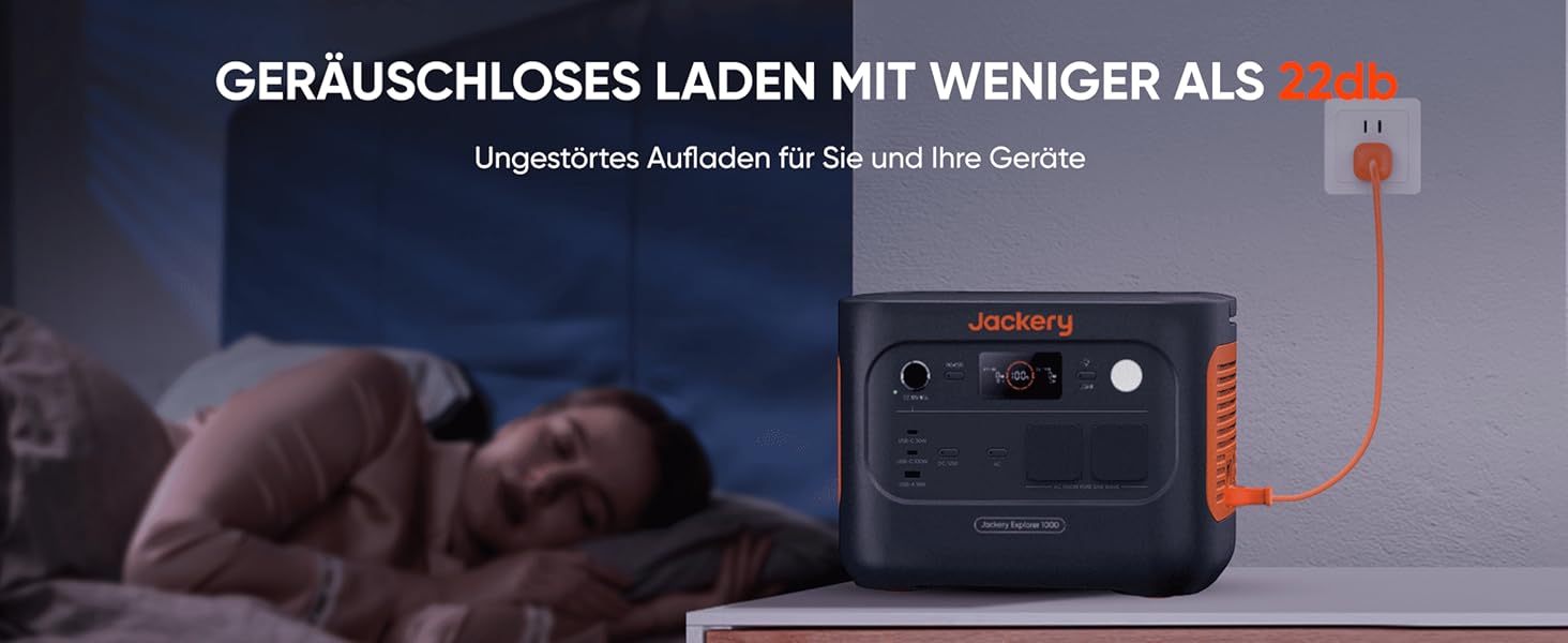 Jackery Explorer 1000 v2 - портативна електростанція, 1070Wh LiFePO4, 1500W, USB-C, швидка зарядка, для кемпінгу та подорожей