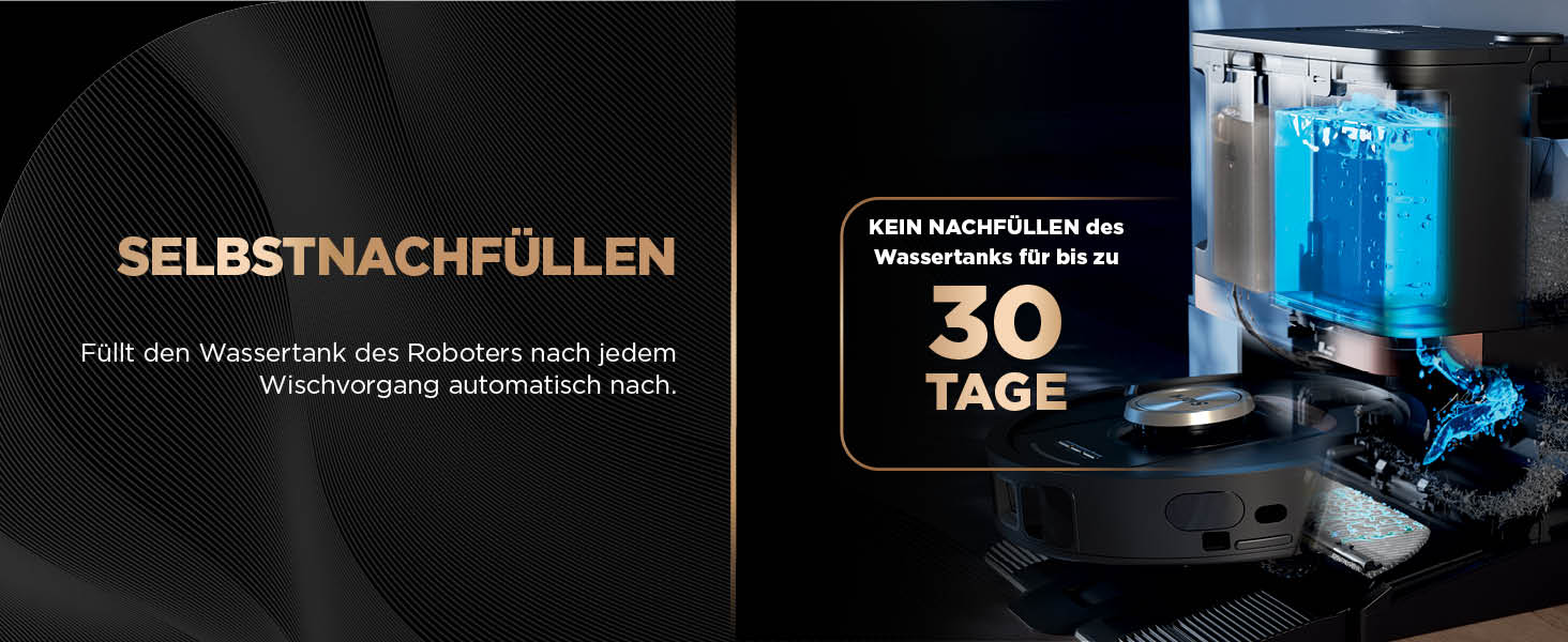 Робот-пилосос та миючий робот Shark PowerDetect RV2800ZEEU: 2-в-1, самостійне очищення, LiDAR-навігація, керування через додаток, чорний