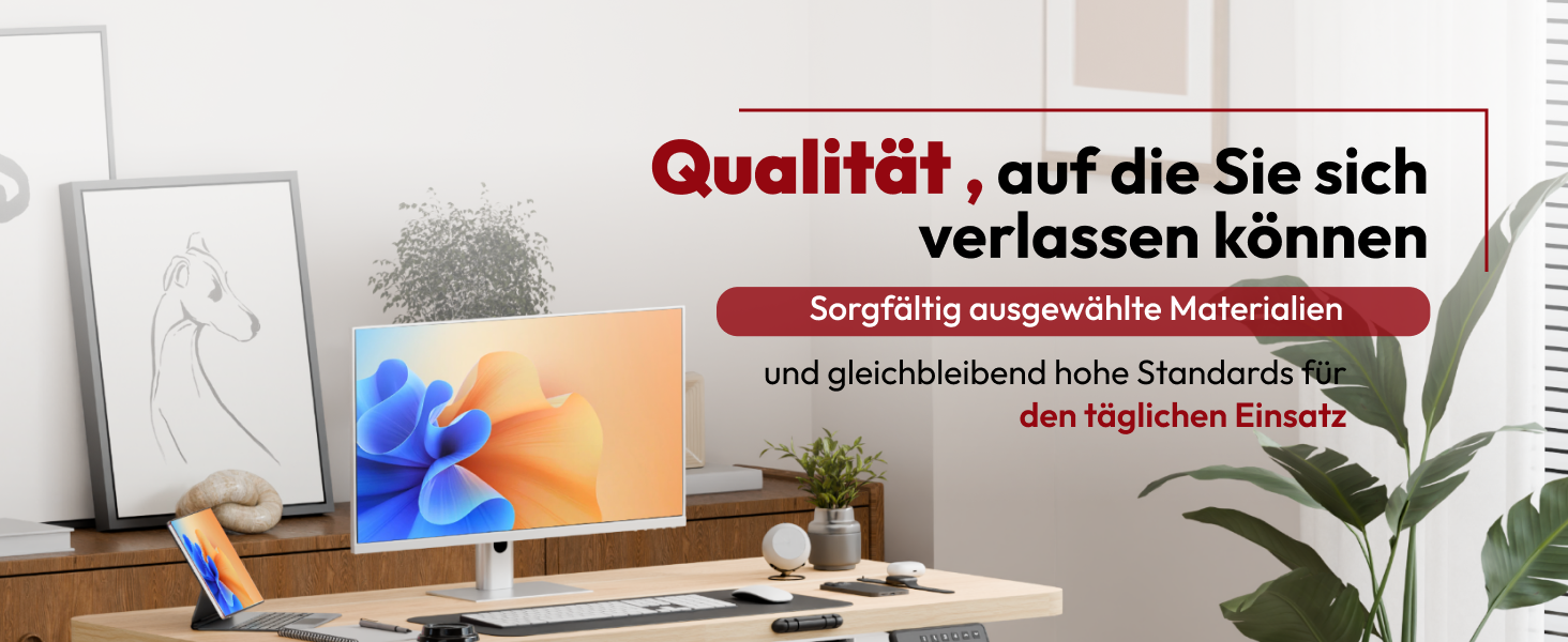 Регульований по висоті стіл SANODESK 180x80 см – стіл для стоячої роботи, витримує до 80 кг, тихий та швидкий, для дому та офісу (Акація)