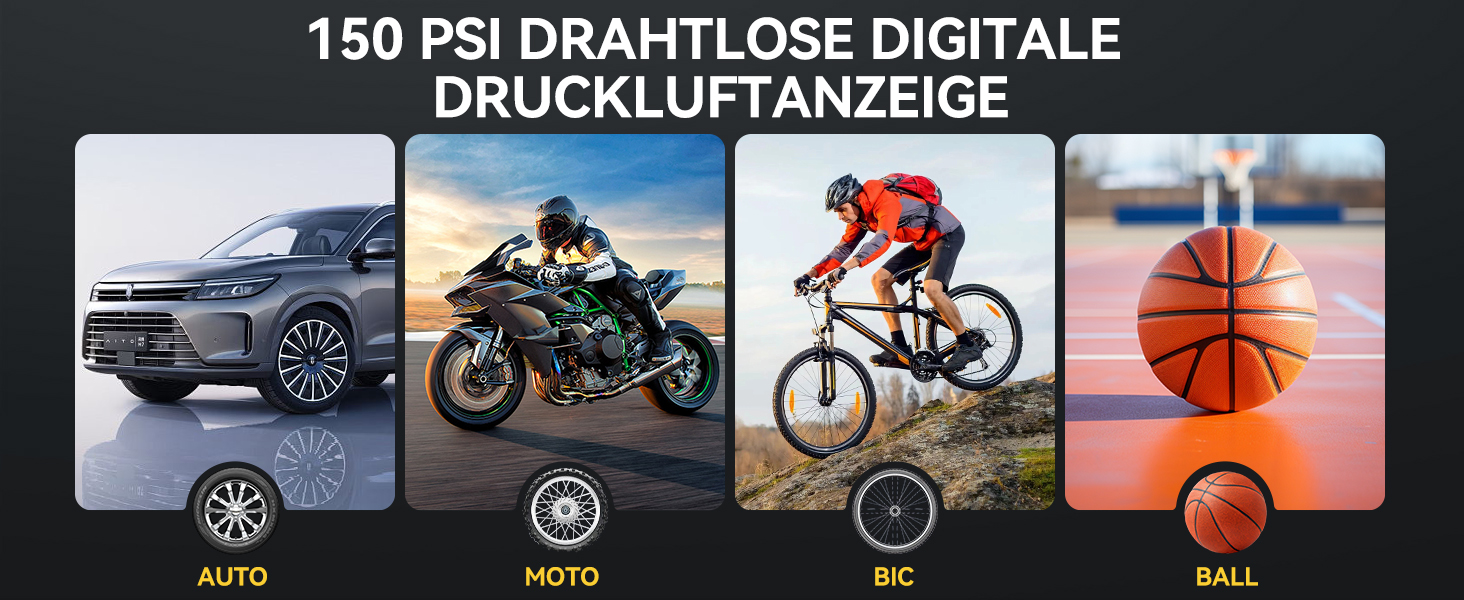 Powerbank для автомобіля Starthilfe: 6000A, 12V, для бензинових та дизельних авто, LCD-дисплей, 4 режими LED-підсвічування – для SUV, мотоциклів, газонокосарок