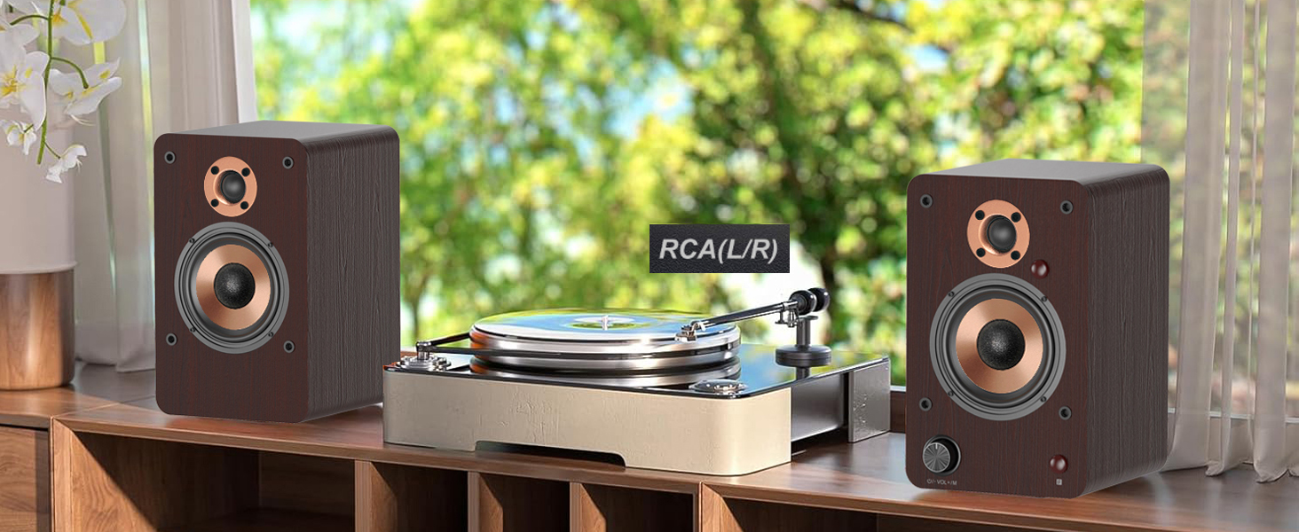 LONPOO LP-42S/LP-42M-BR: Компактні Bluetooth колонки з USB, AUX та виходом на навушники | 30W, 3-дюймовий динамік, дерев'яний корпус