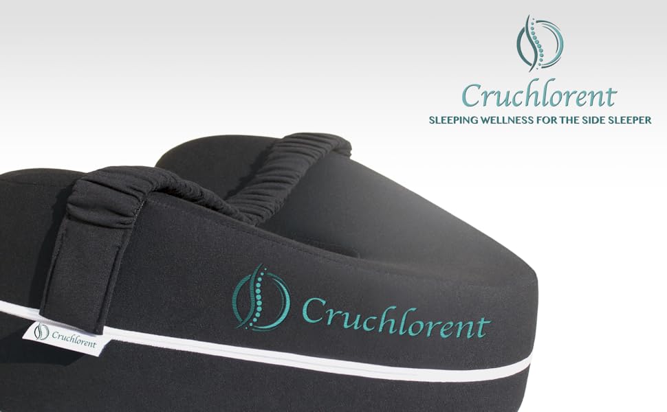 Подушка для ніг для тих, хто спить на боці, з піною з пам'яті - Інноваційна подушка для ніг, адаптована до потреб тих, хто спить на боці. Підтримує до 95 кг.