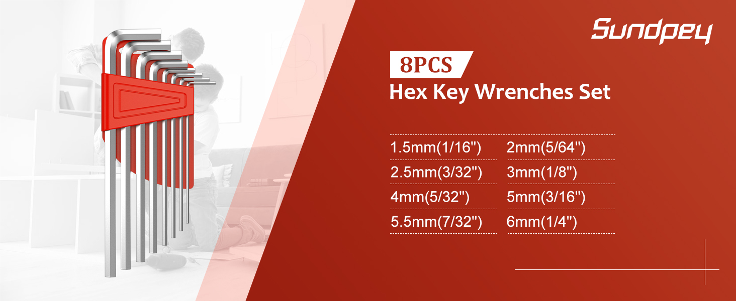 Набір інструментів Sundpey 148 предметів у кейсі: універсальний набір для дому з викруткою-тріскачкою, шестигранниками, плоскогубцями та тестером напруги для чоловіків і жінок (червоний)