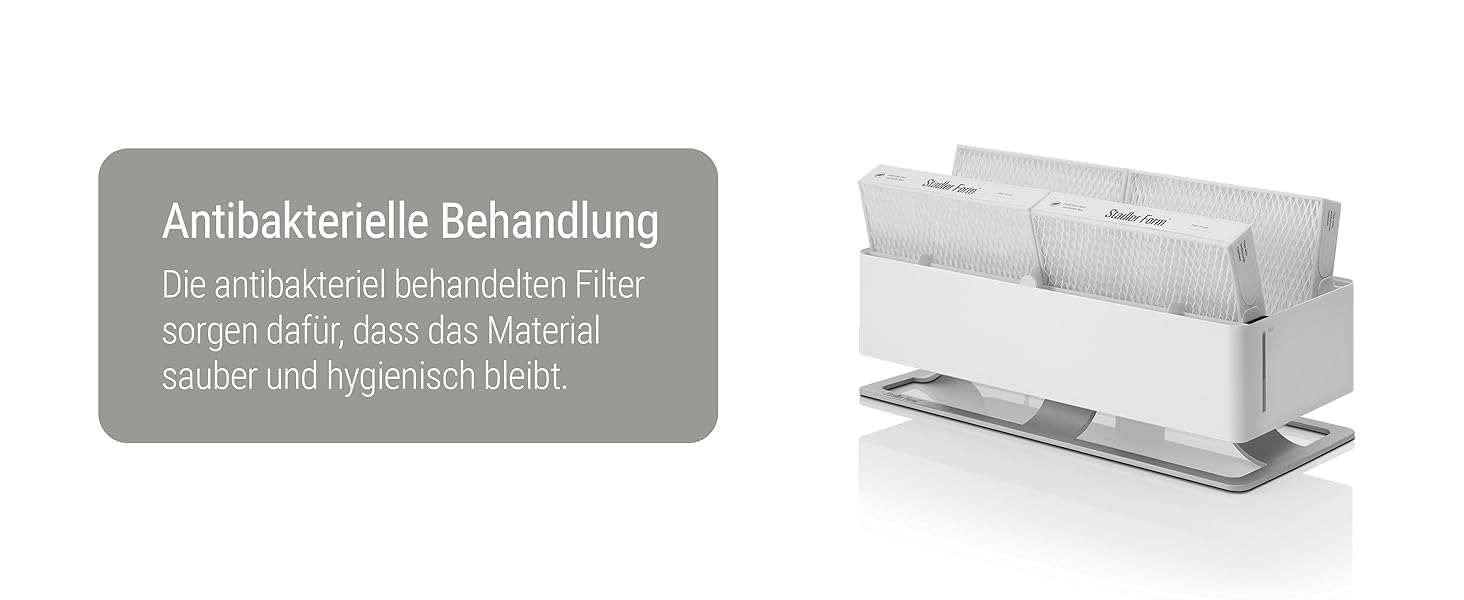 Фільтр для зволожувача повітря Stadler Form, антибактеріальний, комплект 8 шт. (Oskar, Karl)