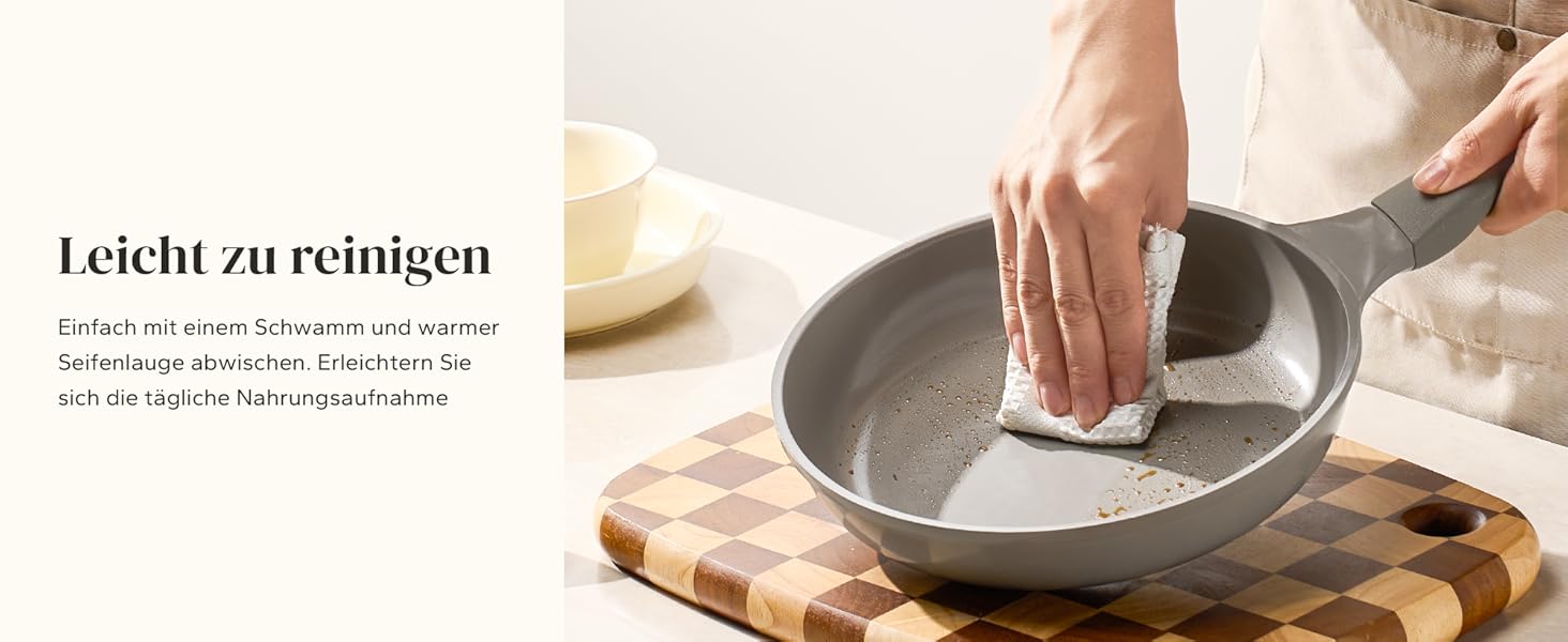 Набір каструль Redchef Keramik Induktion, 11 предметів, з кришкою, нержавіюча сталь, сірий