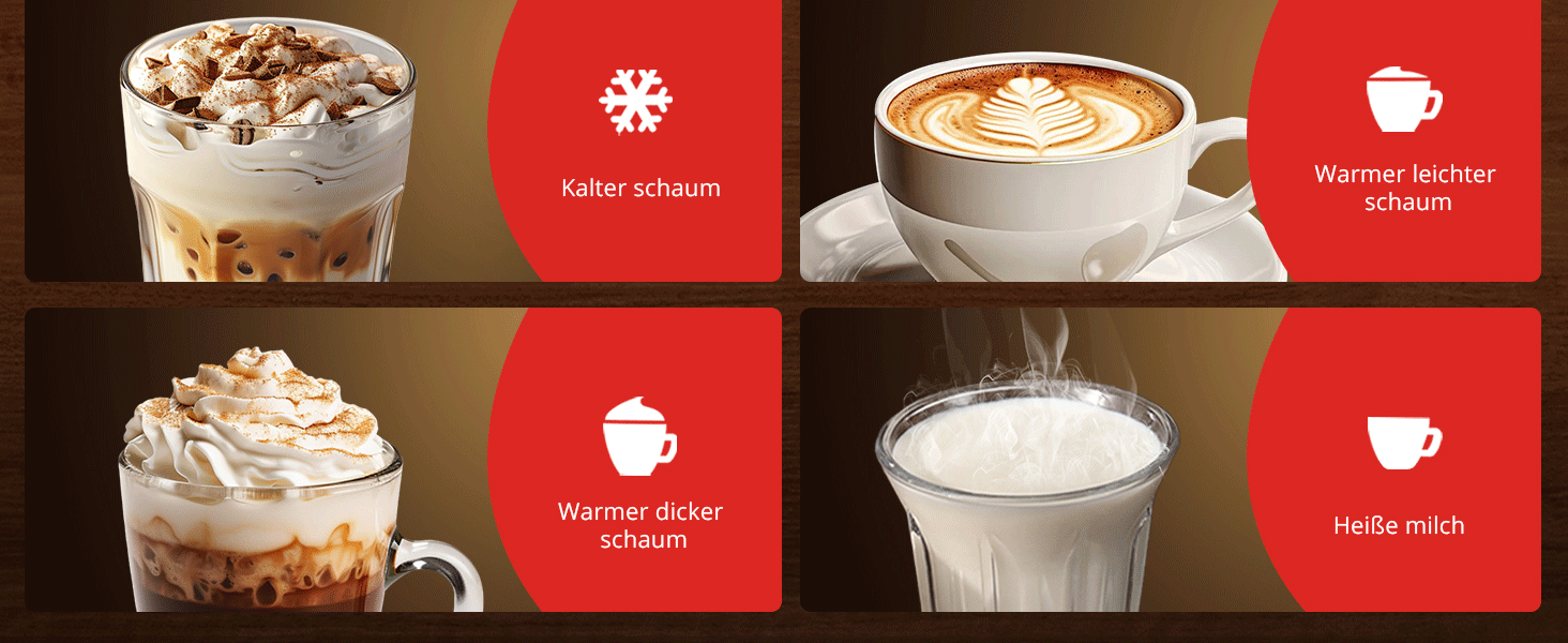 Електричний спінювач молока PARIS RHÔNE 4-в-1, 300 мл, індукція, антипригарне покриття, бездротовий, срібний