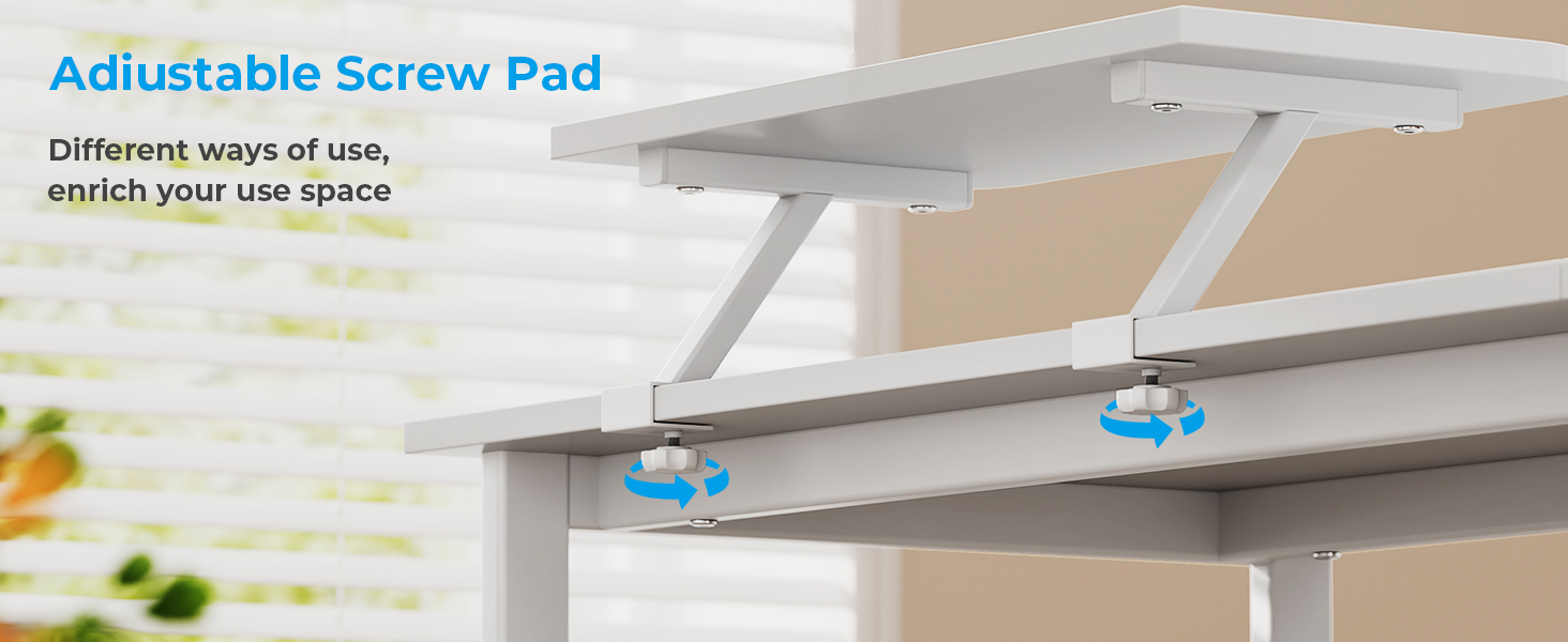 Компактний білий стіл GreenForest 100x50 см з місцем для зберігання та підставкою для монітора – ідеальний для дому та офісу