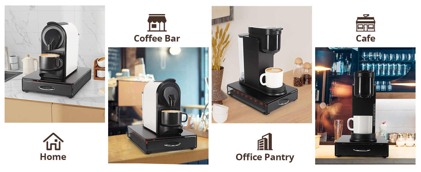 Органайзер-шухляда для кавових капсул Nespresso OriginalLine, тримач для капсул кави