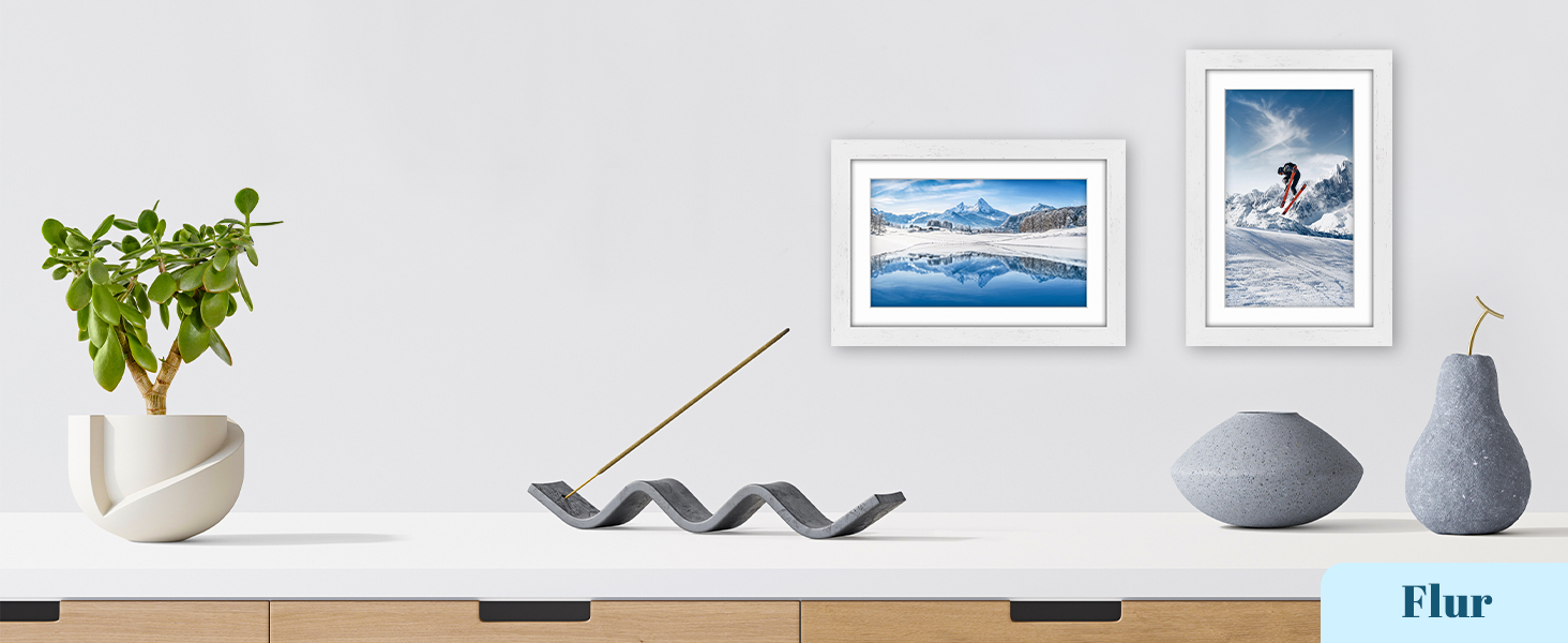 Цифровий фоторамка Eptusmey 10.1 дюймів з Wi-Fi, дуб, 32GB, IPS Touchscreen, відтворення фото/відео через Uhale APP, подарунок для чоловіків та жінок, білий