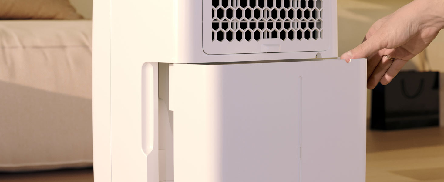 SUNTEC DryFix 20 Lumio: Електричний осушувач повітря для приміщень до 63 м² – 20 л/добу, 3-в-1 (осушувач, очищувач повітря, сушарка для білизни)