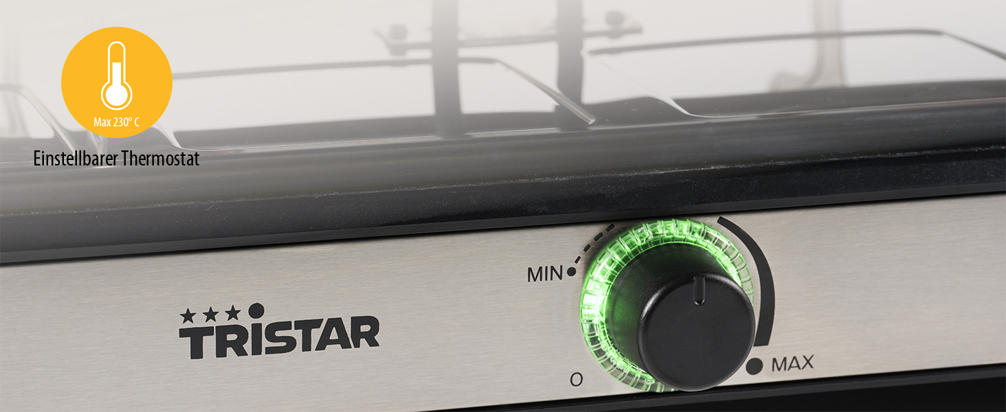 Ракле гриль Tristar RA-2746 на 8 осіб – чорний, 1400 Вт