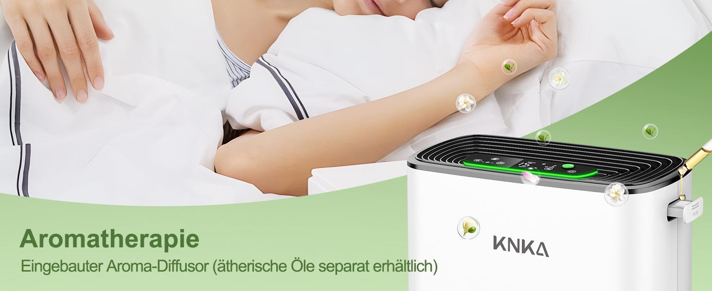 Очищувач повітря KNKA APH3000 для курців та власників тварин, HEPA-фільтр, CADR 300м³/год, до 80м², білий
