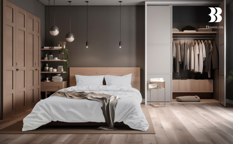 Бетліна з бавовни 200x220 см бежевого, кремового та таупового кольорів. Комплект для двоспального ліжка: простирадло 200x220 см та 2 наволочки 80x80 см з блискавкою. Матеріал: бавовна ренфорс, преміум-якість.