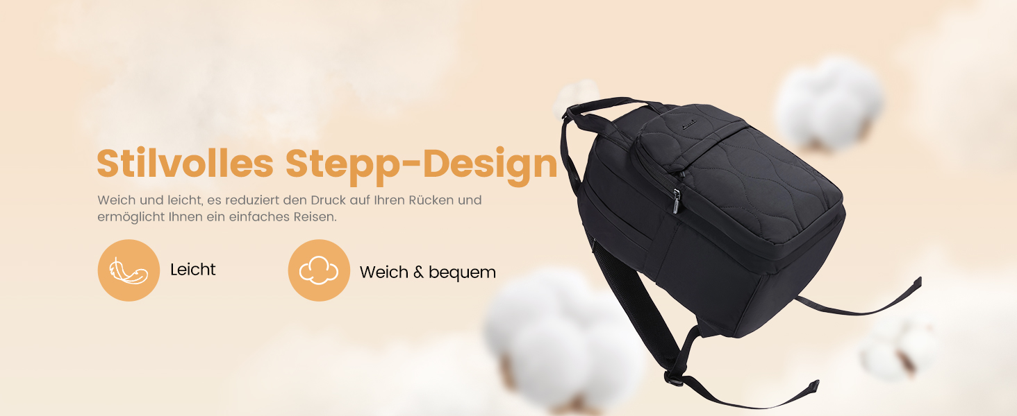 Сумка-рюкзак LOVEVOOK для жінок, рюкзак для ноутбука, шкільний рюкзак для підлітків, легкий рюкзак з підкладкою, велика робоча/навчальна сумка, рюкзак для подорожей, елегантний, чорний, 15,6 дюймів