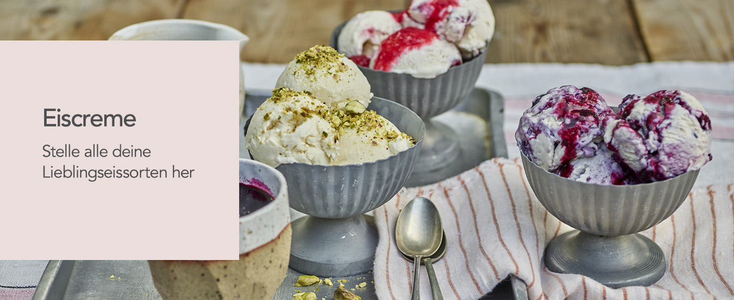 Машина для морозива та джелато Cuisinart ICE100BCU, нержавіюча сталь, 1.5 л, автоматична, для морозива, джелато, сорбету, замороженого йогурту, без попереднього заморожування чаші