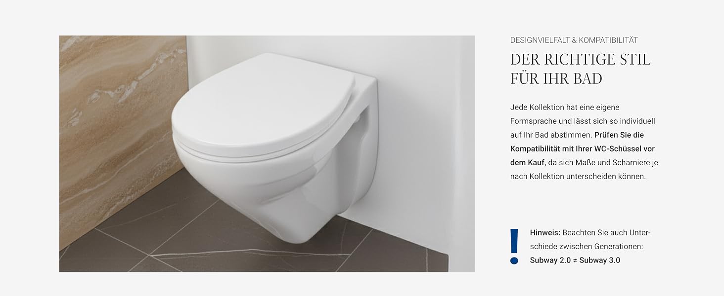 Сидіння для унітаза Villeroy & Boch Architectura D-подібне, біле глянцеве, з мікроліфтом (SoftClose), знімне, термостійкий дуропласт, оригінальна запчастина 98M9C101