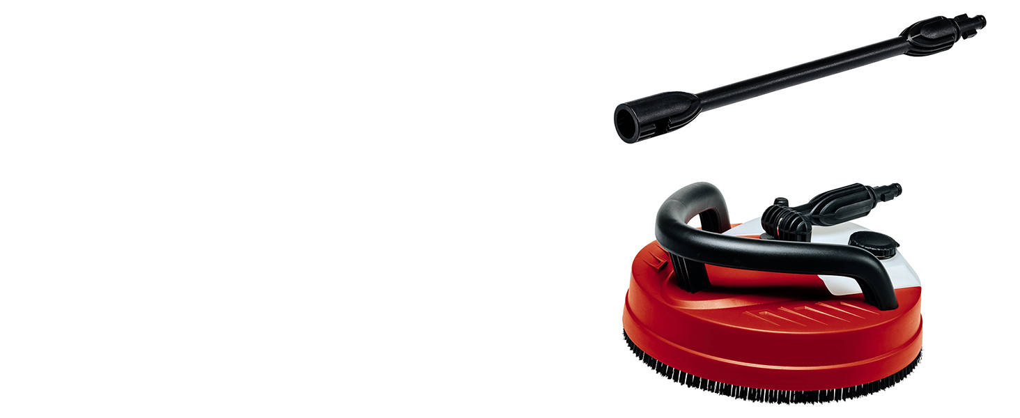 Мийка високого тиску Einhell TE-HP 140 (1900 Вт, 140 бар, модульна система Quick-Couple, шланг, пістолет, ланза, насадки, щітка, контейнер для миючого засобу)